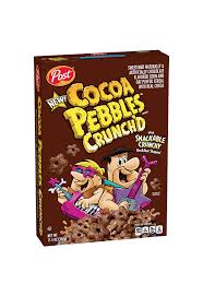 cocoa pebbles crunch d cereal crunchy