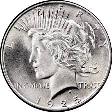 1925 1 Ms Peace Dollars Ngc
