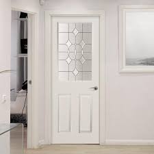 Internal Pvc Doors White Glazed