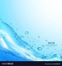 water splash liquid on blue background