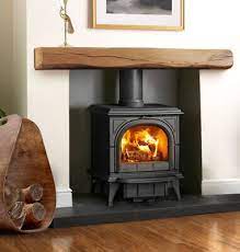 Solid Oak Fireplace Mantel Beam