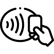 contactless free technology icons