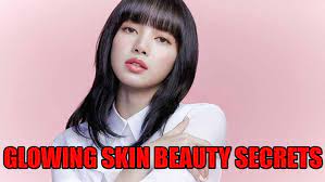 check out blackpink lisa glowing skin