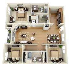 2 3 bedroom apartments in canoga park