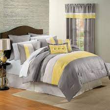 yellow and gray bedding that will make