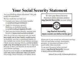 social security diity statement
