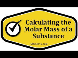 How To Calculate The Molar Mass Of A Substance Video