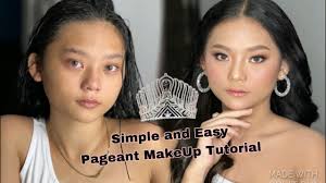 simple and easy pageant makeup tutorial