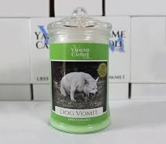 yankme candle dog vomit funny scented