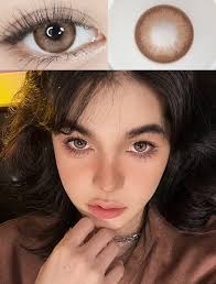 dolly brown color contact lenses