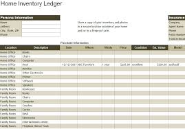 Home Inventory Spreadsheet Template