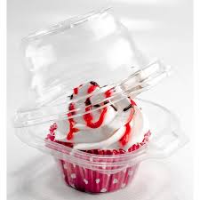 Stackable Individual Cupcake Container