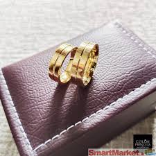 gold plated imitation enement rings