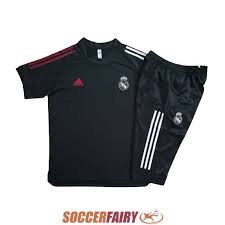Los blancos true fans will love supporting spain's top club with a real madrid jersey from soccerpro.com. 2020 2021 Real Madrid Training Kit Black Soccer Jersey Shirt For Sale In Uk