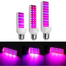 4w 6w 8w 20 30 40led E27 Led Grow Light Bulb Full Spectrum Indoor Plant Lamp For Hydroponic Seeds