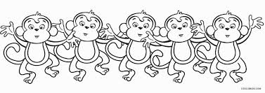The monkey is an amazingly intelligent creature. Free Printable Monkey Coloring Pages For Kids