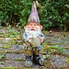 3 Gardening Gnome Ornaments Traditional