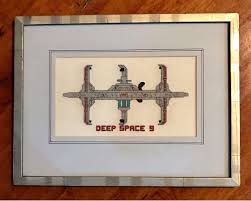 Translate from english to persian. Vintage English Cross Stitch Deep Space 9 Framed 39x30cms Home Furniture Home Decor On Carousell