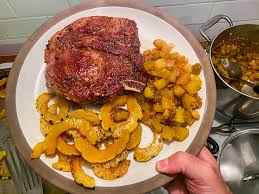 One of the best pork chop recipes is pork chops on skillet with garlic butter and thyme. Spiced Pork Chops With Delicata Squash And Apple Chutney The Amateur Gourmet