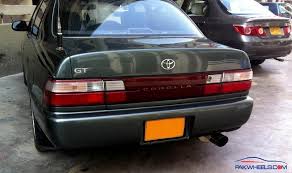 The toyota corolla is a line of subcompact and compact cars manufactured and marketed globally by toyota. Toyota Corolla 1 6 Gli 95 Gt Cars Pakwheels Forums