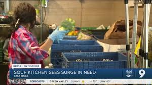 soup kitchen sees surge in hungry and