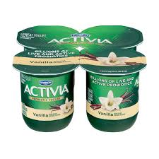 dannon activia probiotic yogurt vanilla
