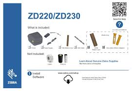Drivers for printer ztc zd220 / the zebra zp450 printer is very fast and great for all shipping label applications. Zebra Zd220 Quick Start Manual Pdf Download Manualslib