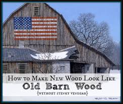new wood look like old barn wood