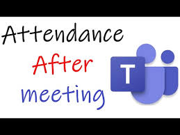 how can i attendance report