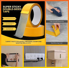 strong double sided adhesive tape floor