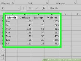 2 Easy Ways To Make A Line Graph In Microsoft Excel