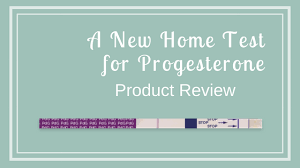 Product Review A New Home Test For Progesterone