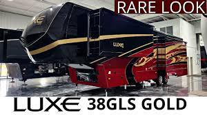 luxe 38gls gold fifth wheel