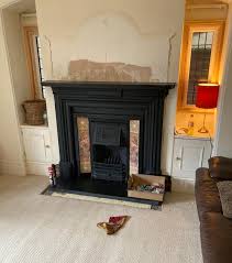 Cast Iron Fireplace And Gas Fire
