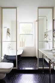 Charcoal gray, black, red and yellow. 46 Bathroom Design Ideas To Inspire Your Next Renovation Architectural Digest