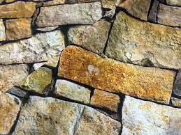 Brown Stone Wall Brick Effect Curtain