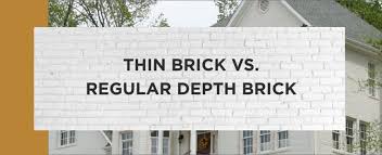 Thin Brick Vs Regular Depth Brick