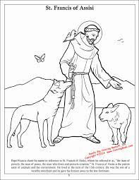 Just make sure you don't get him mixed up with st. St Francis Of Assisi Coloring Pages Coloring Home