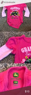 John Deere Baby Girl Long Sleeve Shirt In 2018 My