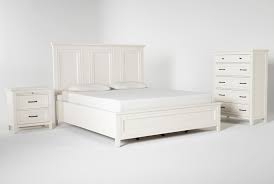 Whether you need the entire bedroom set or just a bed or dresser, we have it. Presby White Eastern King Panel 3 Piece Bedroom Set Living Spaces