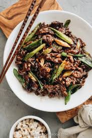 Browse all mongolian recipes : Mongolian Beef Without Using A Wok Omnivore S Cookbook