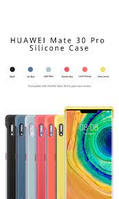 Above mentioned information is not 100% accurate. Huawei Mate 30 Pro Silicone Case Huawei Global