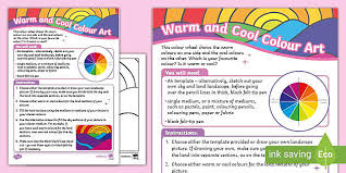 Cool Colours Art Activity Instructions