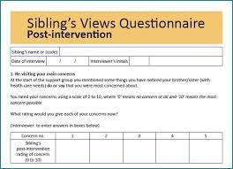 the sibling s views questionnaire svq