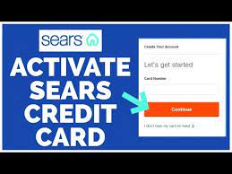 sears credit card activation 2022