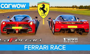 Engineers at ferrari have not said anything on top speed yet so its not 217mph. Just How Fast Is The Laferrari Compared To The Ferrari Enzo The Supercar Blog
