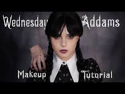 wednesday addams makeup tutorial you