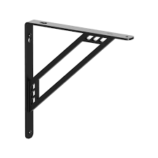 Add a chalkboard for personalization! Shelf Made Richland 7 75 In D X 1 In W X 7 75 In H Black 500lbs Decorative Bracket Rp 201rc 8bk The Home Depot