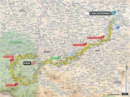 CARTE. Tour de France 2022 : découvrez la 16e étape entre Carcassonne et  Foix | Actu
