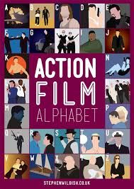 Warranty description ‎limited lifetime warranty : The Action Film Alphabet Poster Will Quiz Your Action Film Knowledge Action Film Alphabet Poster Movie Art